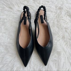 Black Topshop Flats